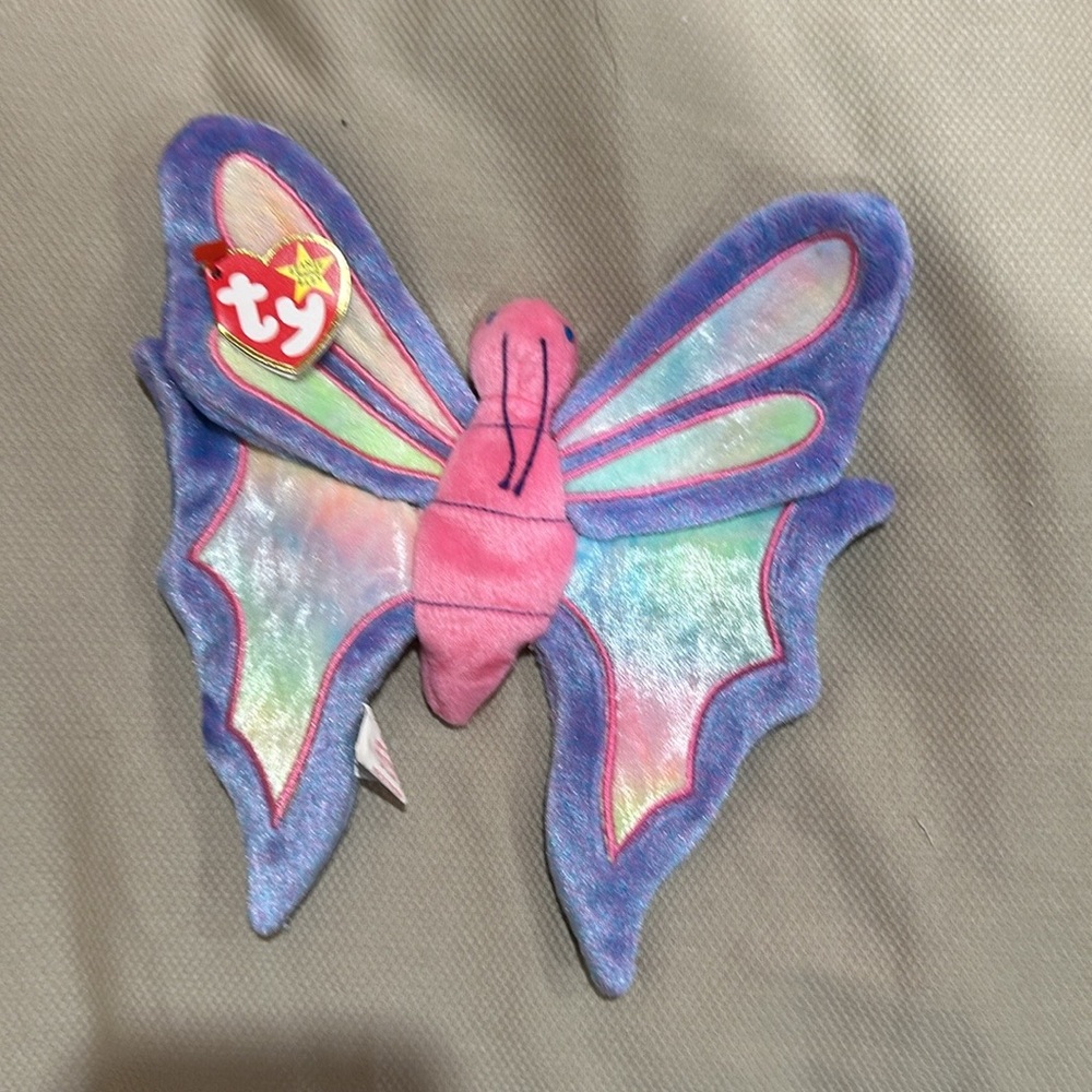 TY Beanie Baby Flitter the butterfly…NWT